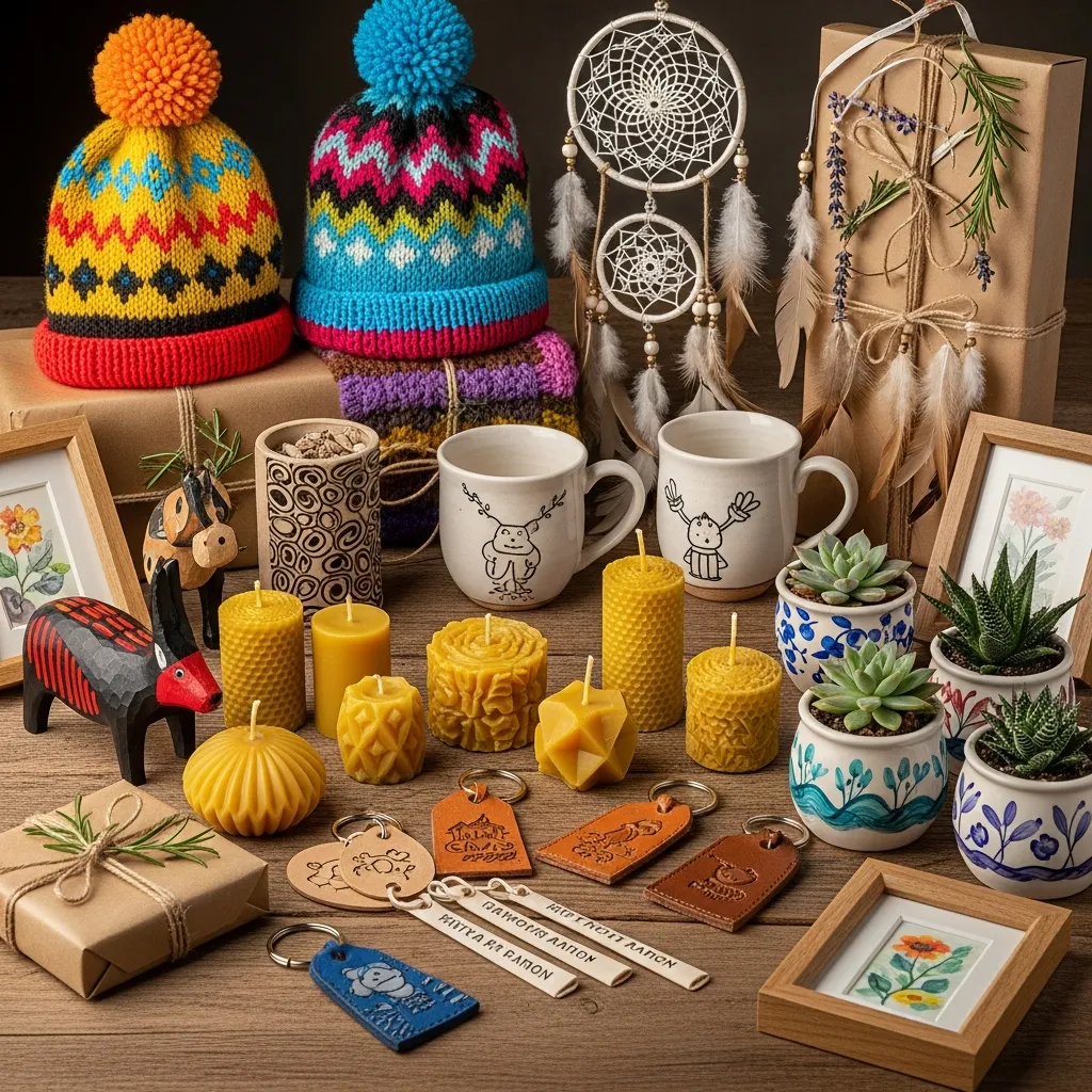 Colección de regalos únicos hechos a mano